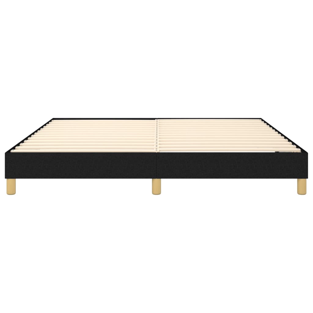 vidaXL Box Spring Bed Frame Black Super King Fabric (UK/IE/FI/NO only)