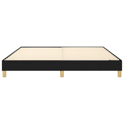 vidaXL Box Spring Bed Frame Black Super King Fabric (UK/IE/FI/NO only)