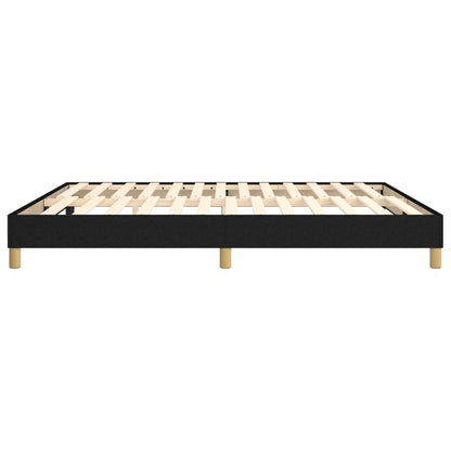 vidaXL Box Spring Bed Frame Black Super King Fabric (UK/IE/FI/NO only)