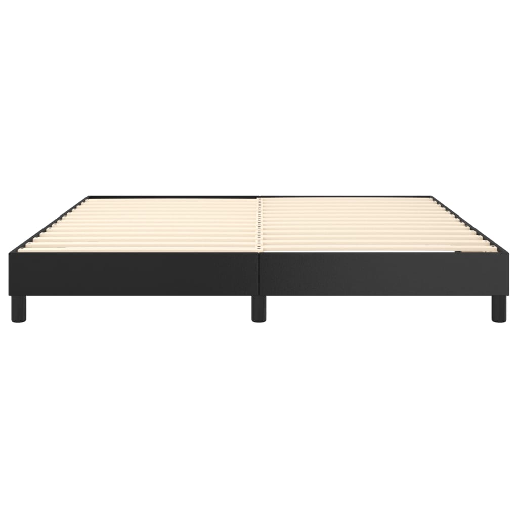 vidaXL Box Spring Bed Frame Black Super King Faux Leather (UK/IE/FI/NO only)