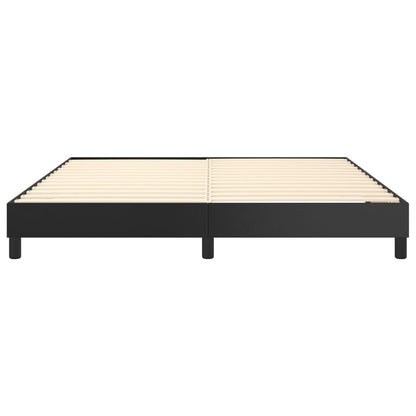 vidaXL Box Spring Bed Frame Black Super King Faux Leather (UK/IE/FI/NO only)