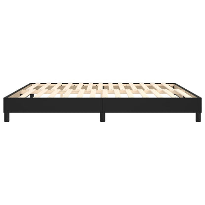 vidaXL Box Spring Bed Frame Black Super King Faux Leather (UK/IE/FI/NO only)