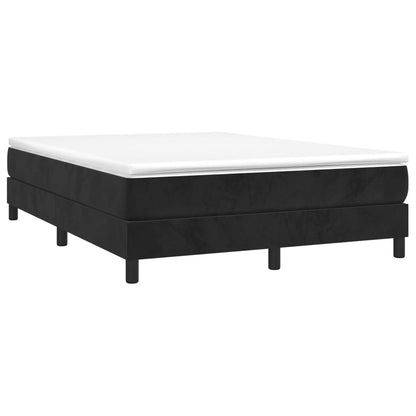 vidaXL Box Spring Bed Frame Black Double Velvet (UK/IE/FI/NO only)