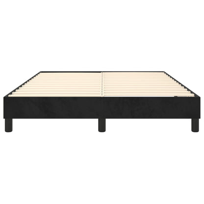 vidaXL Box Spring Bed Frame Black Double Velvet (UK/IE/FI/NO only)