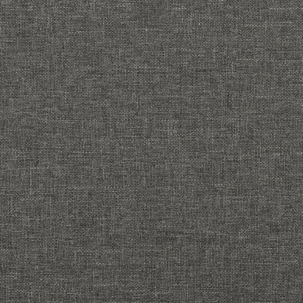 vidaXL Box Spring Bed Frame Dark Grey Super King Fabric (UK/IE/FI/NO only)