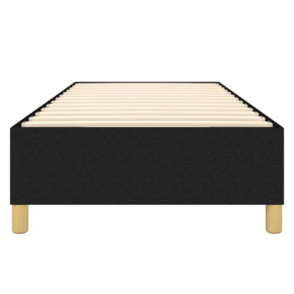 vidaXL Box Spring Bed Frame Black Single Fabric (UK/IE/FI/NO only)
