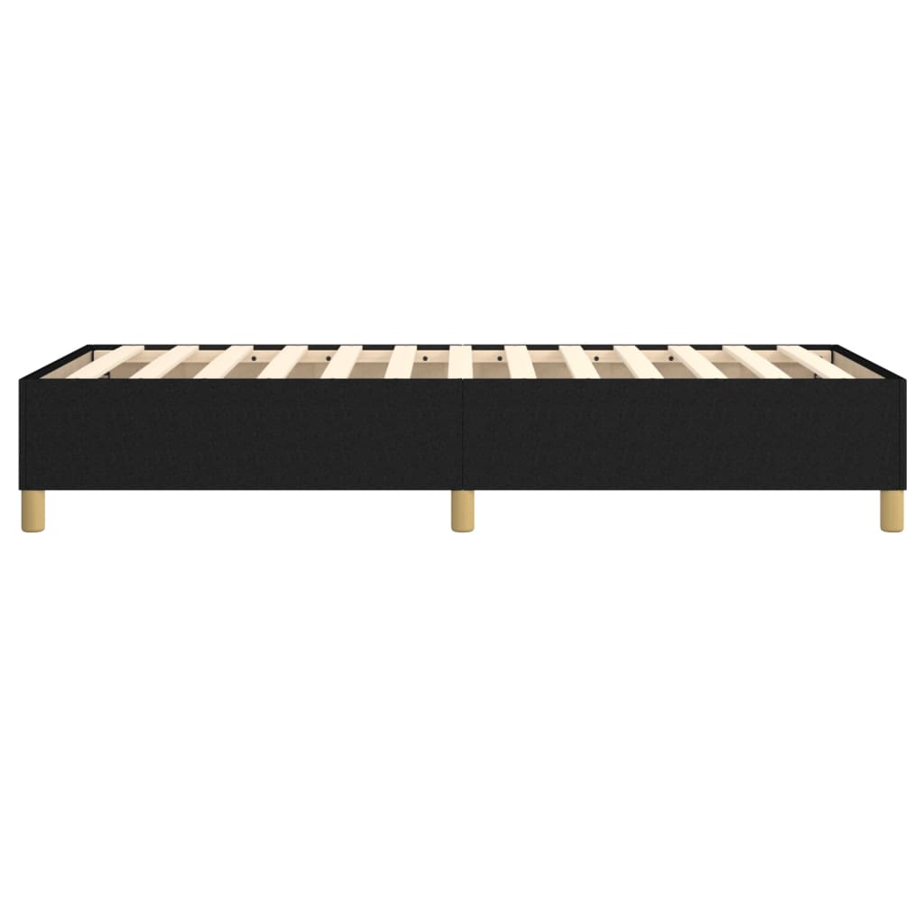 vidaXL Box Spring Bed Frame Black Single Fabric (UK/IE/FI/NO only)