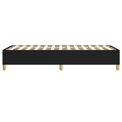 vidaXL Box Spring Bed Frame Black Single Fabric (UK/IE/FI/NO only)