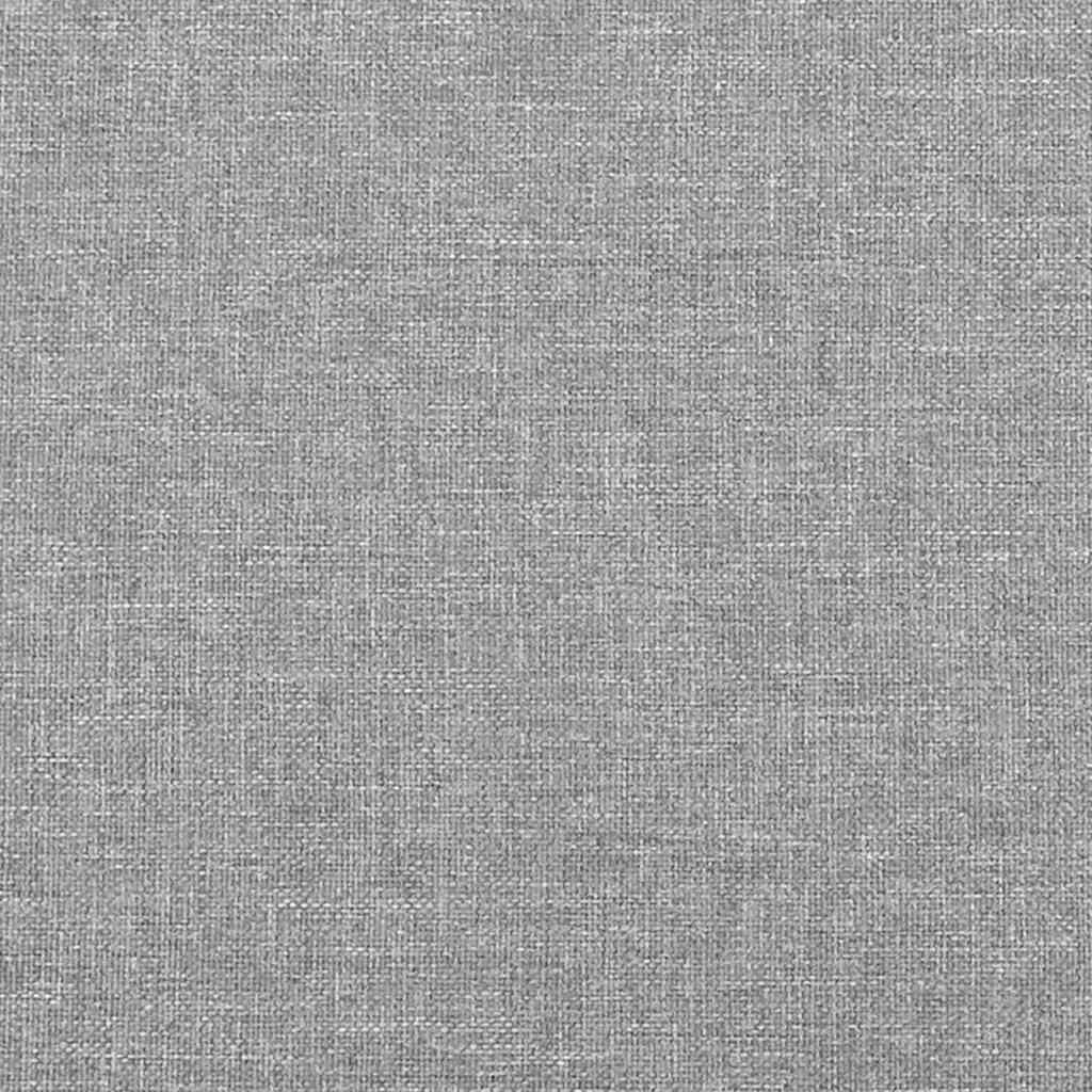 vidaXL Box Spring Bed Frame Light Grey Super King Fabric (UK/IE/FI/NO only)