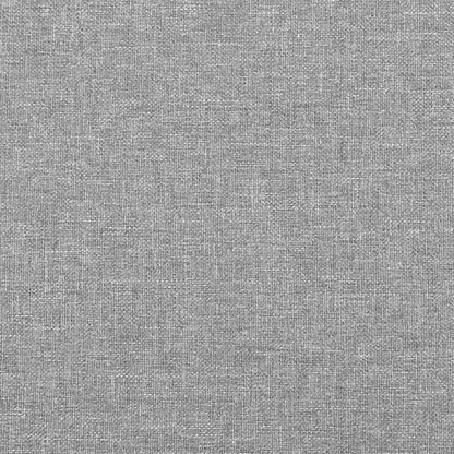 vidaXL Box Spring Bed Frame Light Grey Super King Fabric (UK/IE/FI/NO only)