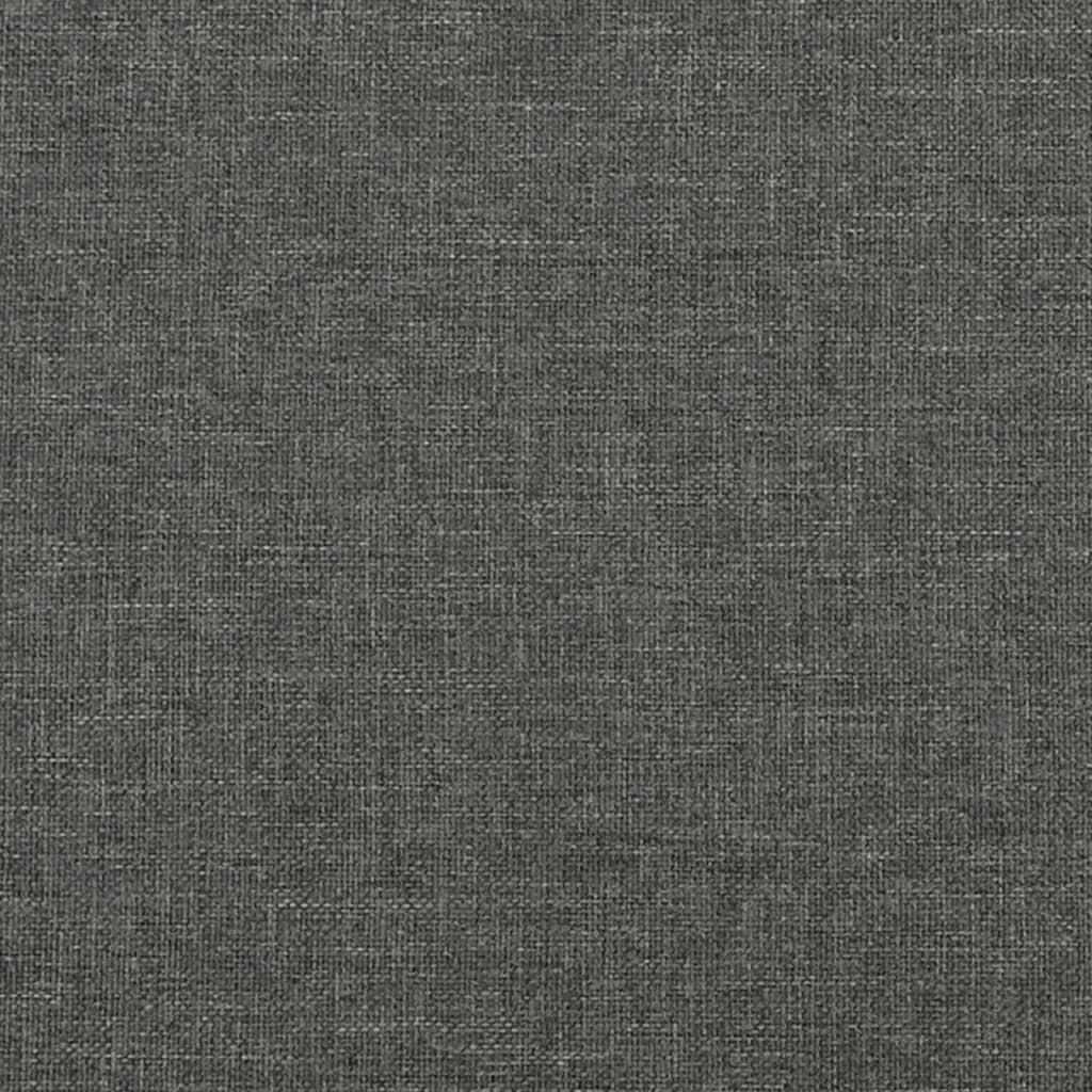 vidaXL Box Spring Bed Frame Dark Grey Super King Fabric (UK/IE/FI/NO only)