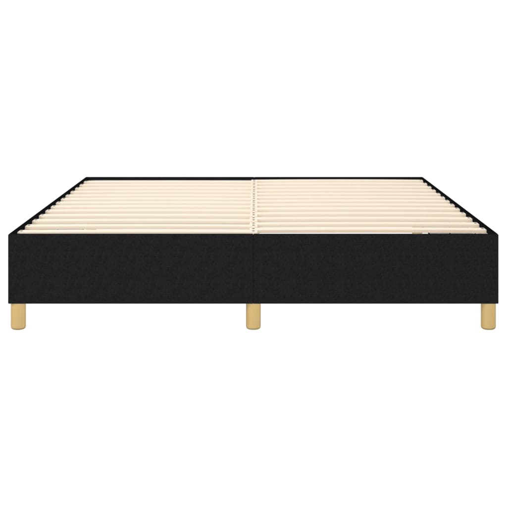 vidaXL Box Spring Bed Frame Black Super King Fabric (UK/IE/FI/NO only)