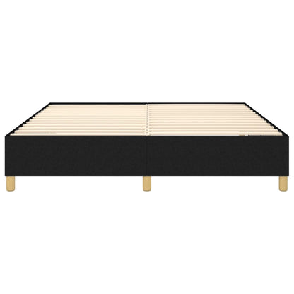 vidaXL Box Spring Bed Frame Black Super King Fabric (UK/IE/FI/NO only)