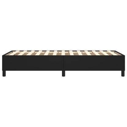 vidaXL Box Spring Bed Frame Black Single Faux Leather (UK/IE/FI/NO only)