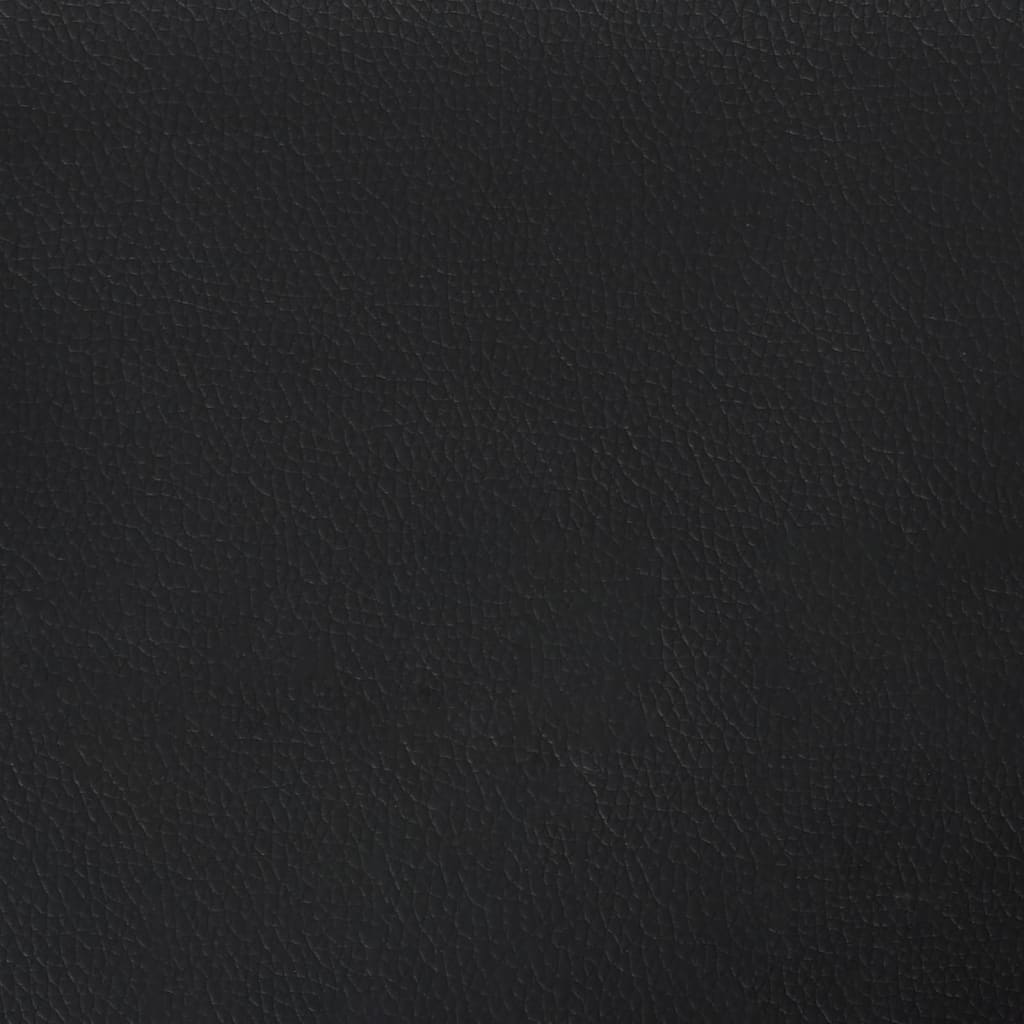 vidaXL Box Spring Bed Frame Black Single Faux Leather (UK/IE/FI/NO only)