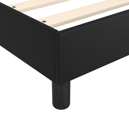 vidaXL Box Spring Bed Frame Black Super King Faux Leather (UK/IE/FI/NO only)