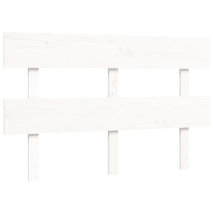 vidaXL Senior Bed without Mattress White Small Double Solid Wood