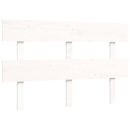 vidaXL Senior Bed without Mattress White 120x200 cm Solid Wood
