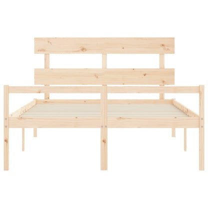 vidaXL Senior Bed without Mattress 160x200 cm Solid Wood
