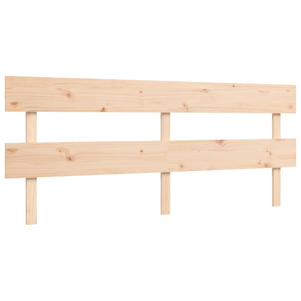 vidaXL Senior Bed without Mattress Super King Size Solid Wood