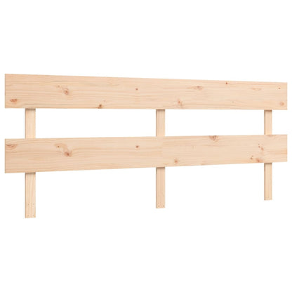 vidaXL Senior Bed without Mattress Super King Size Solid Wood