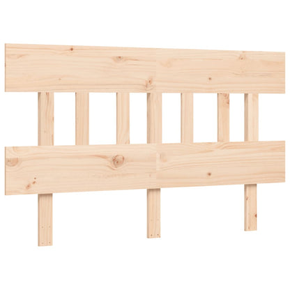 vidaXL Senior Bed without Mattress 140x190 cm Solid Wood