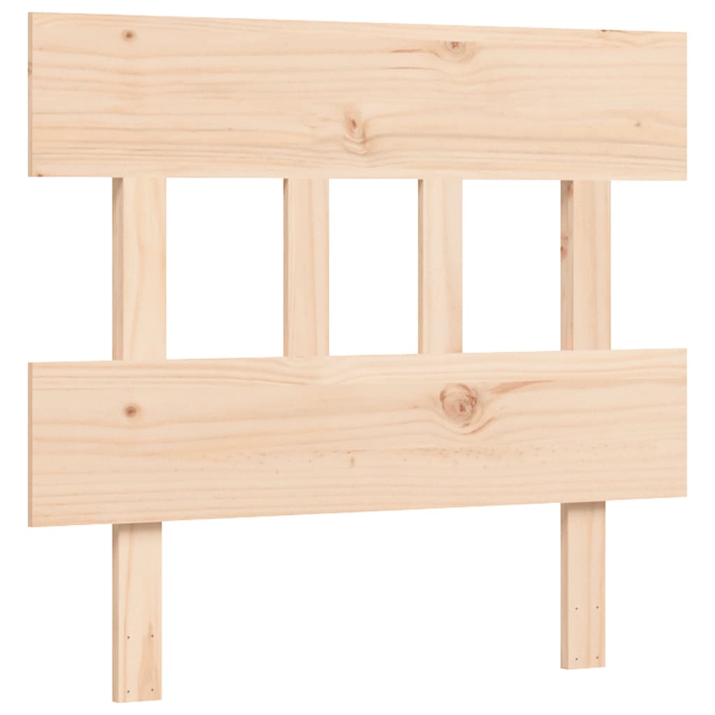 vidaXL Senior Bed without Mattress 90x200 cm Solid Wood