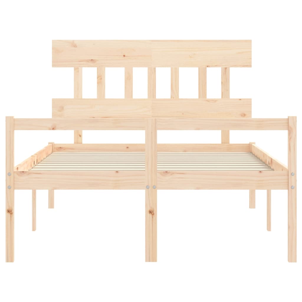 vidaXL Senior Bed without Mattress 120x200 cm Solid Wood
