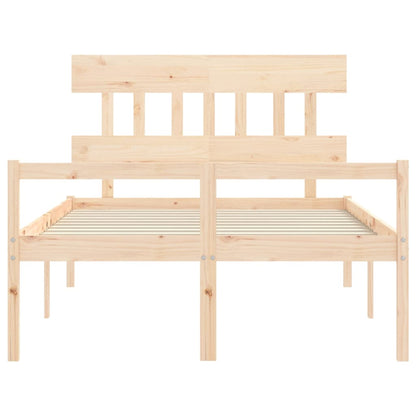 vidaXL Senior Bed without Mattress 120x200 cm Solid Wood