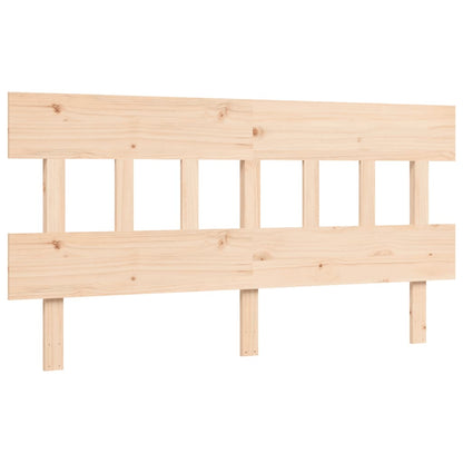 vidaXL Senior Bed without Mattress 160x200 cm Solid Wood
