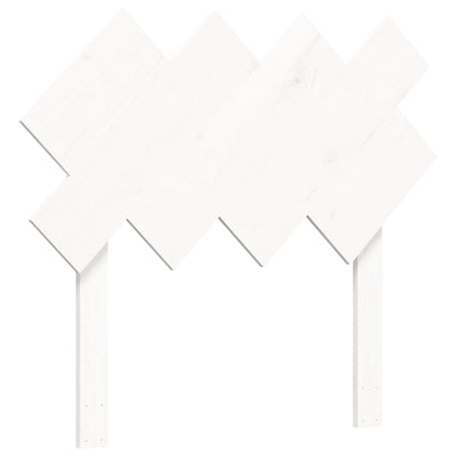 vidaXL Senior Bed without Mattress White Single Solid Wood