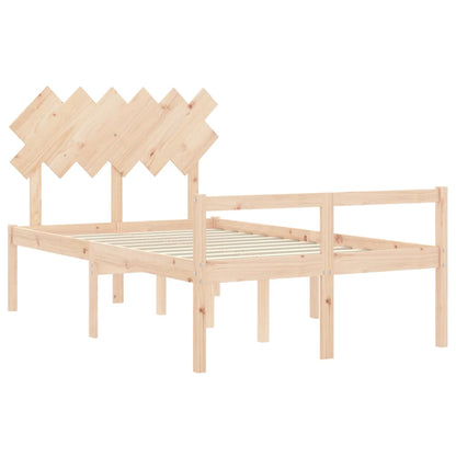 vidaXL Senior Bed without Mattress 120x200 cm Solid Wood