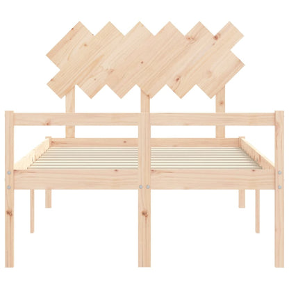 vidaXL Senior Bed without Mattress 120x200 cm Solid Wood
