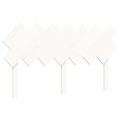 vidaXL Senior Bed without Mattress White 140x200 cm Solid Wood