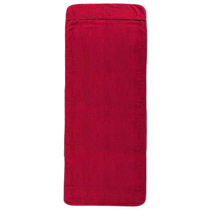 vidaXL Beach Towels 4 pcs Burgundy 60x135 cm Fabric 400 GSM