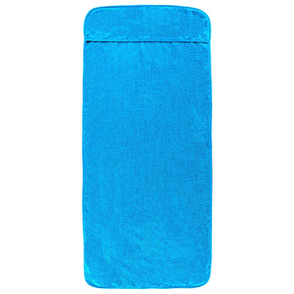 vidaXL Beach Towels 6 pcs Turquoise 60x135 cm Fabric 400 GSM