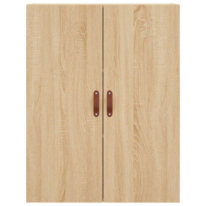 vidaXL Wall Mounted Cabinets 2 pcs Sonoma Oak 69,5x34x90 cm
