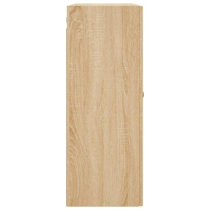 vidaXL Wall Mounted Cabinets 2 pcs Sonoma Oak 69,5x34x90 cm