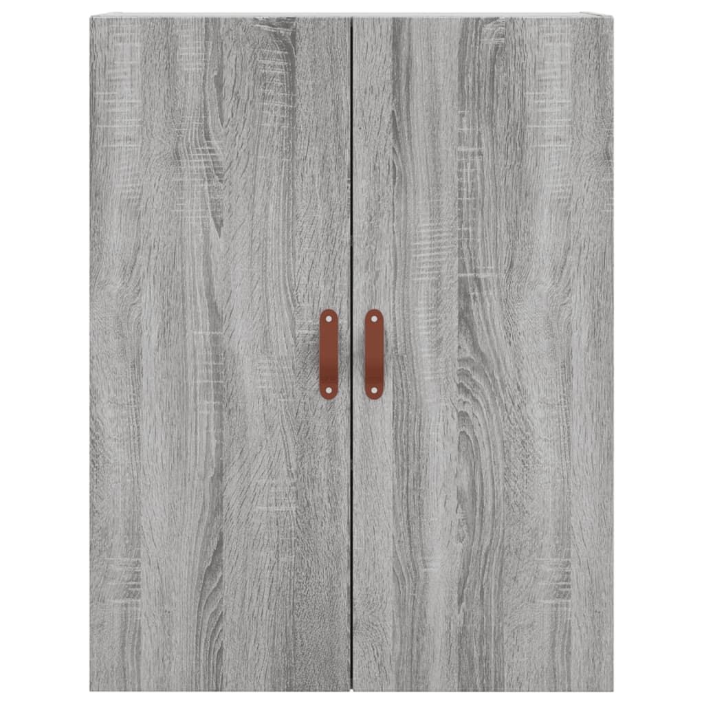 vidaXL Wall Mounted Cabinets 2 pcs Grey Sonoma 69.5x34x90 cm