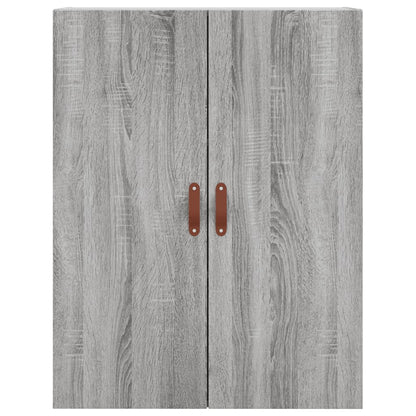 vidaXL Wall Mounted Cabinets 2 pcs Grey Sonoma 69.5x34x90 cm