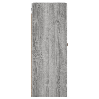 vidaXL Wall Mounted Cabinets 2 pcs Grey Sonoma 69.5x34x90 cm
