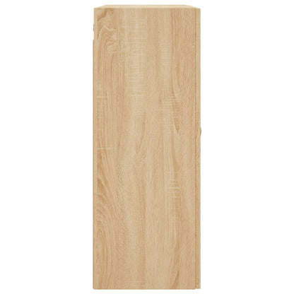vidaXL Wall Mounted Cabinets 2 pcs Sonoma Oak 69.5x34x90 cm