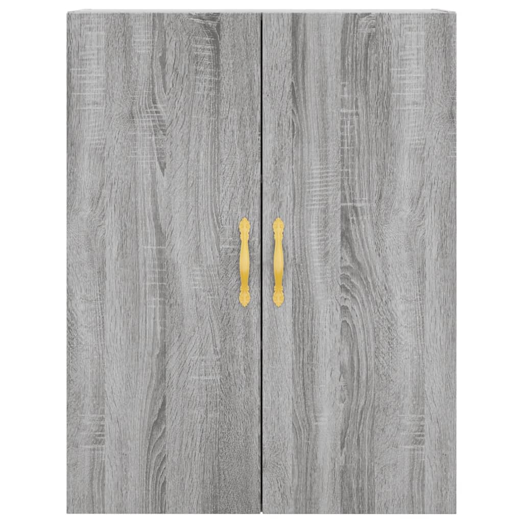 vidaXL Wall Mounted Cabinets 2 pcs Grey Sonoma 69.5x34x90 cm