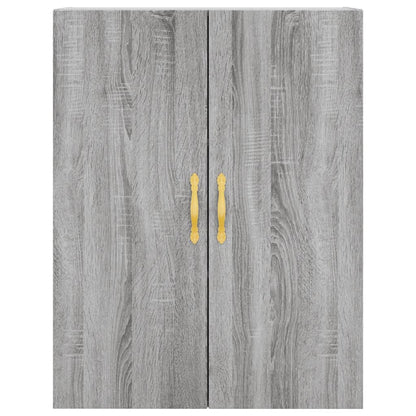 vidaXL Wall Mounted Cabinets 2 pcs Grey Sonoma 69.5x34x90 cm