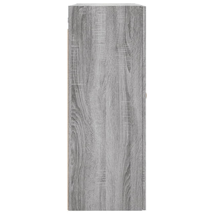 vidaXL Wall Mounted Cabinets 2 pcs Grey Sonoma 69.5x34x90 cm