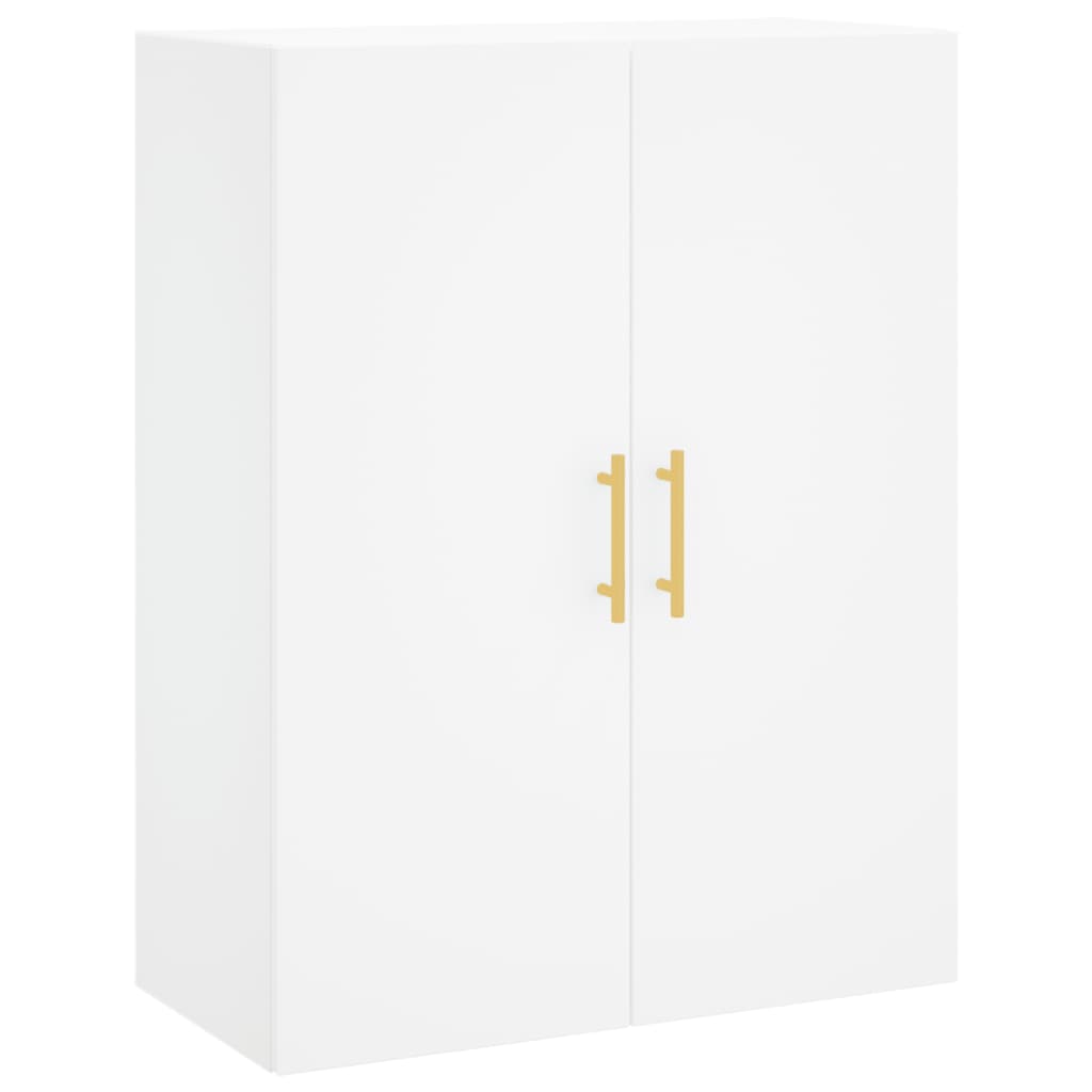 vidaXL Wall Mounted Cabinets 2 pcs White 69.5x34x90 cm
