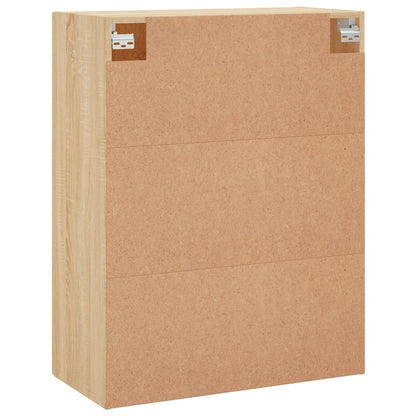 vidaXL Wall Mounted Cabinets 2 pcs Sonoma Oak 69,5x34x90 cm