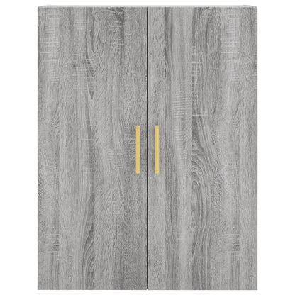 vidaXL Wall Mounted Cabinets 2 pcs Grey Sonoma 69.5x34x90 cm