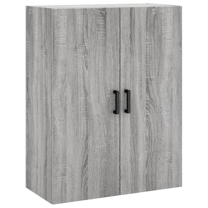 vidaXL Wall Mounted Cabinets 2 pcs Grey Sonoma 69,5x34x90 cm