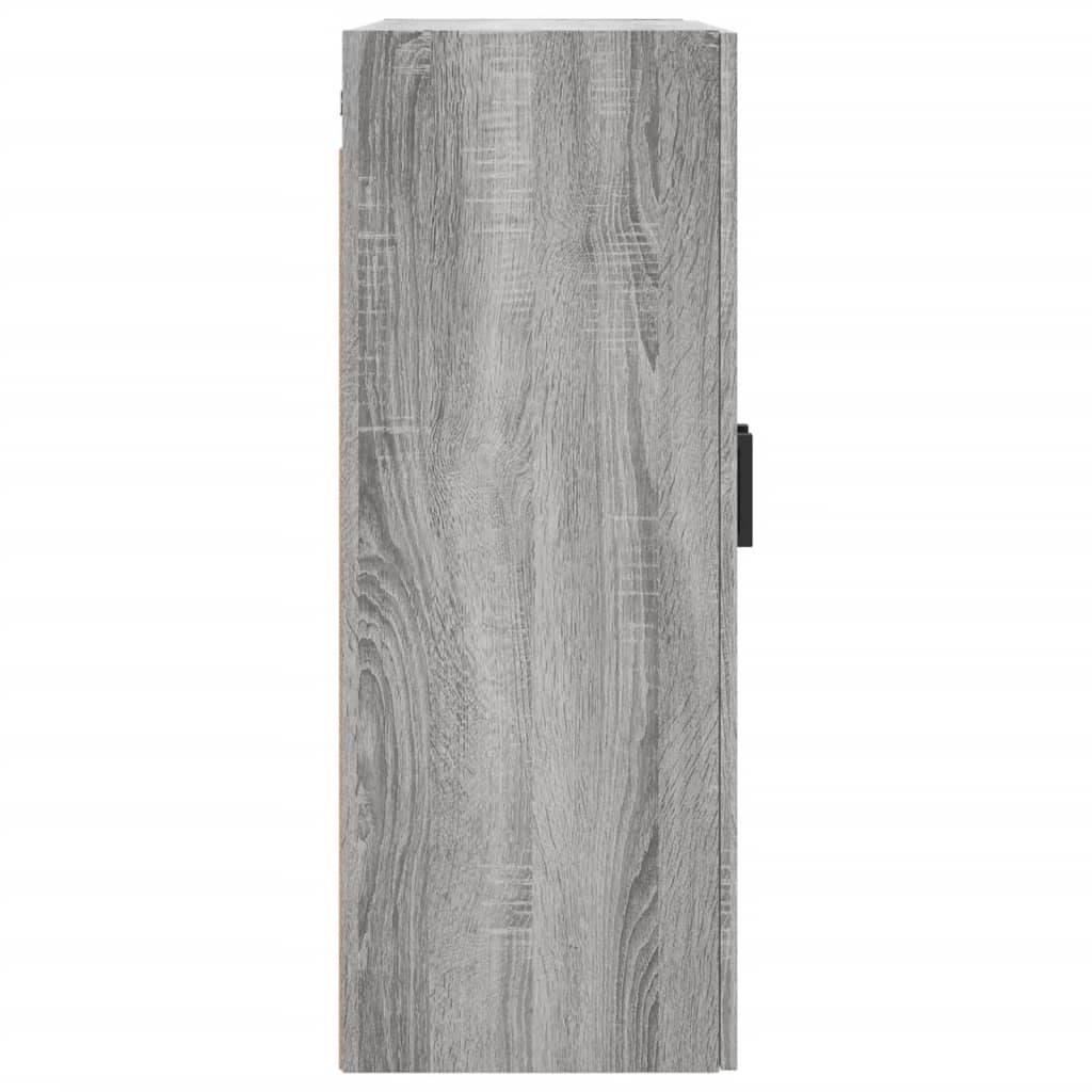 vidaXL Wall Mounted Cabinets 2 pcs Grey Sonoma 69.5x34x90 cm